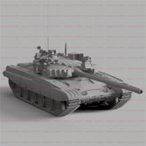 3d Printed 1/72/144 Czech T-72M4CZ Main Battle Tank Unpainted Kit