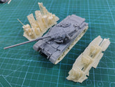 3d Printed 1/35/72 UK F-series "Chief Centurion" Centurion AX Medium Tank Kit