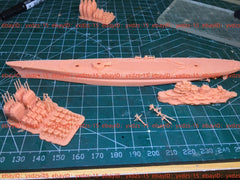 3d Printing 1/700 Admiral Ushakov Class Battleships(full Hull/waterline)