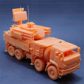 3d Printed 1/72/144 Pantsir-s1 Air Defense System Vehicle Unpainted Model Kit