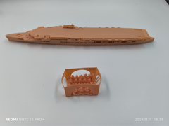 1/700 Hms Furious Aircraft Carrier(full Hull/waterline)