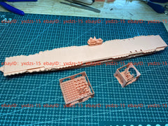 3d Printed 1/700 Uss Ranger (cv-4) Aircraft Carrier(full Hull/waterline)