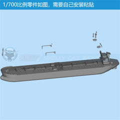 3d Printed Kits 1/700/1250/2000 Panamax Tanker
