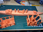 3d Printed Kit 1/350 Uss Marblehead (cl-12) Cruiser(full Hull/waterline)