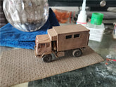 1/72 American Modern US Army M1079 Command Variant Truck Painted Finished Model