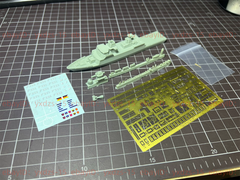 1/700 German Braunschweig-class Corvette Frigate