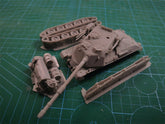3d Printed 1/35/72 Italian F-series "Asterius" CC3 "Minotaur" Tank Kit
