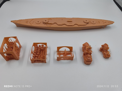 1/700 Pomerania Battleship(full Hull/waterline)