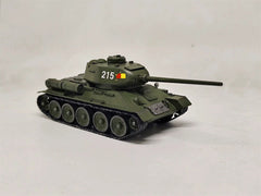 1/72 The No. 215 T-34 Tank Of China Painted Finished Model