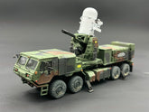 1/72 Us Military Mobile Phalanx Air Defense Vehicle Painted Finished Model