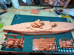 1/350 USS Pennsylvania (BB-38) Destroyer(full Hull/waterline)