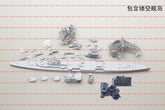 3d Printed 1/700 German Nuremberg Light Cruiser
