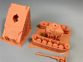 3d Printed 1/72 French ELC AMX Light Tank Unpainted Kit