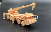 3d Printed 1/87/144 Japan Self-defense Forces Heavy-duty Wheel Recovery Vehicle