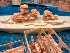 3d Printed 1/700 Germany Grosser Kurfurst Battleship(full Hull/waterline)