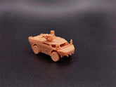 3d Printed 1/72/144 German Fox Light Armored Reconnaissance Vehicle