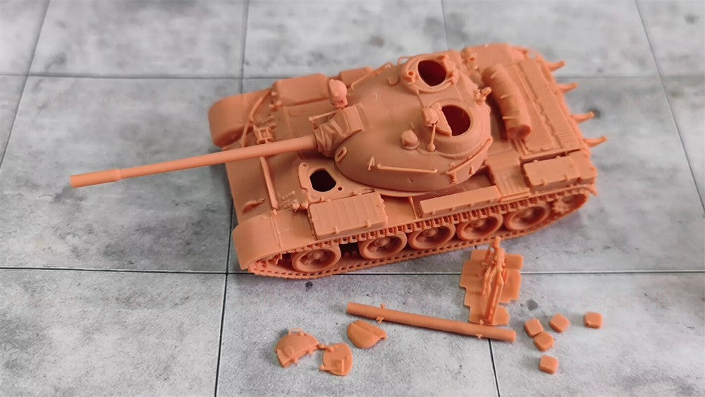 3d Printed 1/72/87 Soviet T-55A Main Battle Tank ﻿Unpainted Kit