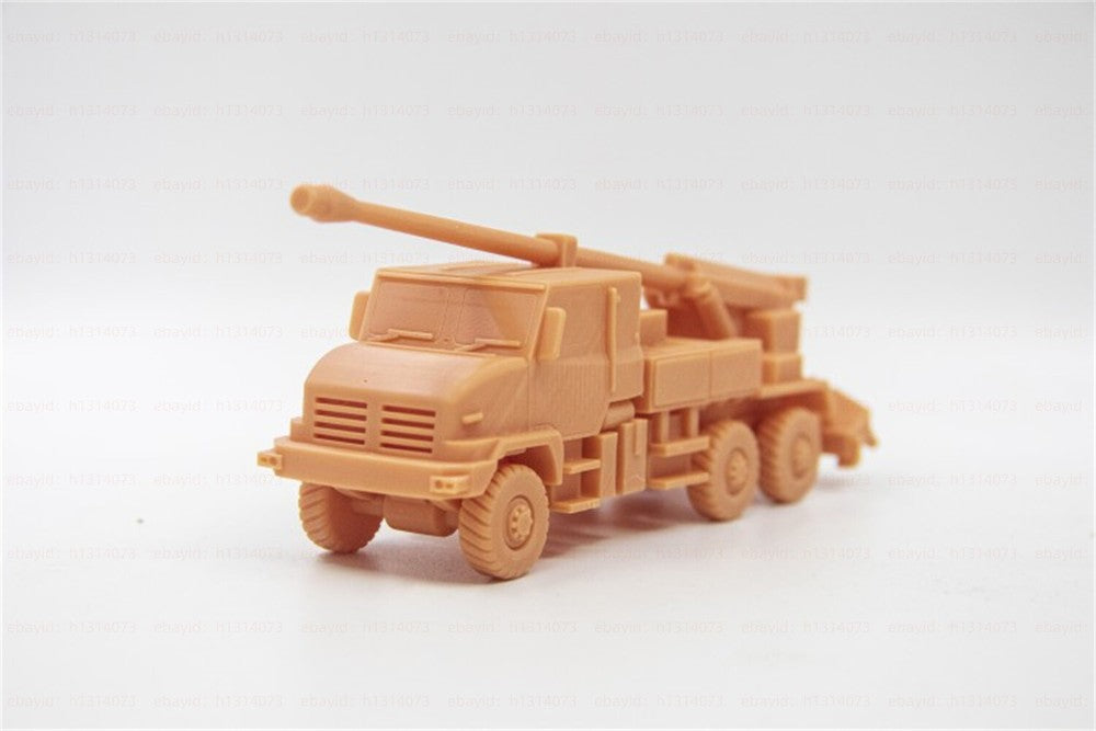 3d Printed 1/72/144 French CAESAR 6x6 Self-Propelled Howitzer Unpainted Kit