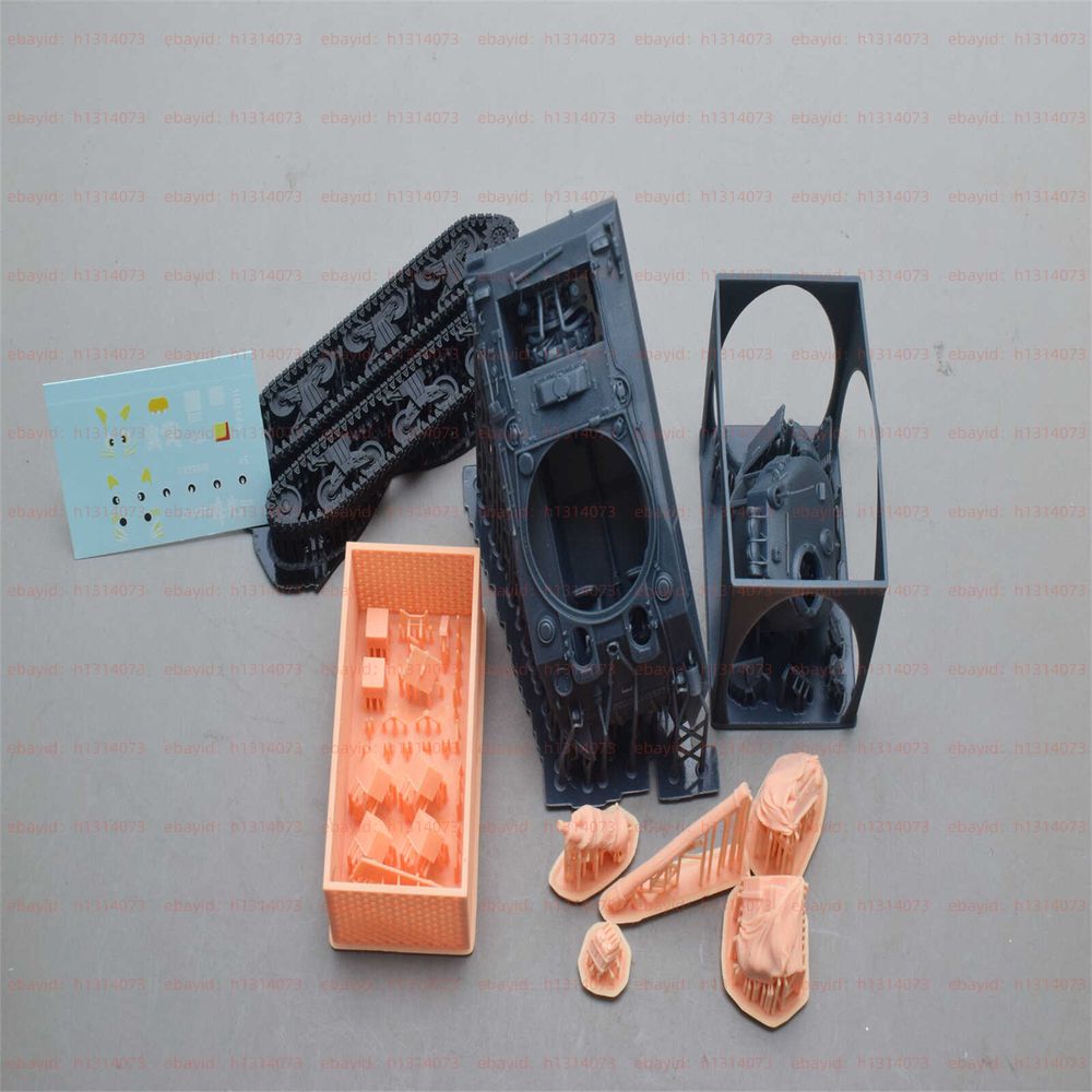 3d Printed 1/72 M4A4 Sherman Tank Unpainted Kit