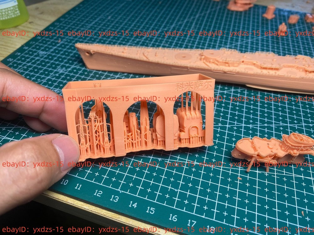 3d Printed 1/700 Komissar Cruiser(full Hull/waterline)