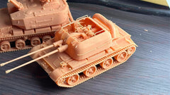 3d Printed 1/72 ZSU-57-2 Self-Propelled Anti-Aircraft Gun Unpainted Kit