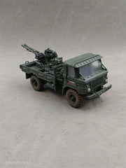 1/35 Gaz-66 Transport Truck With Three Types Of Cabins Painted Finished Model