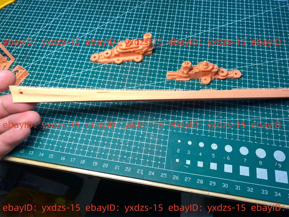 3d Printed 1/700 Austin-class Cruiser(full Hull/waterline)