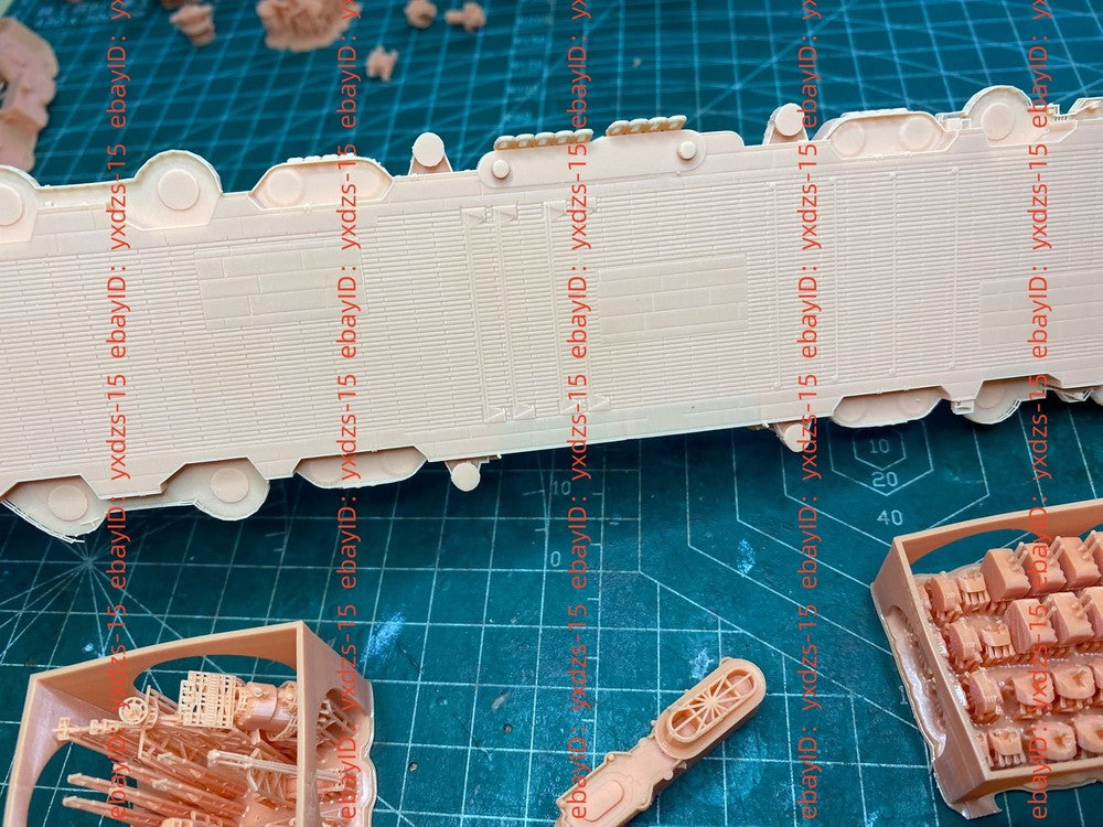 3d Printed 1/700 Soviet Chekhov Aircraft Carrier(full Hull/waterline)
