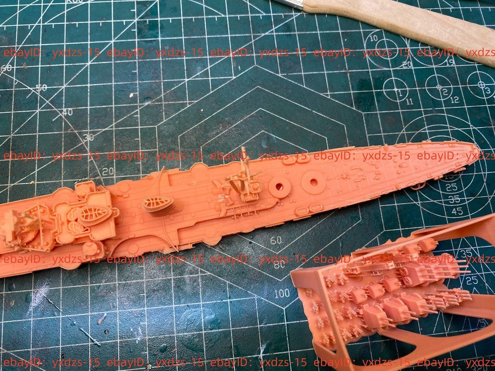 3d Printed 1/700 Italian Duca Degli Abruzzi Class Cruisers(full Hull/waterline)