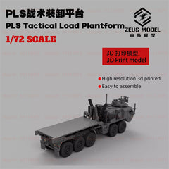 3d Printed 1/72/144 U.S. Army Oshkosh 10×10 PLS Tactical Loading Platform