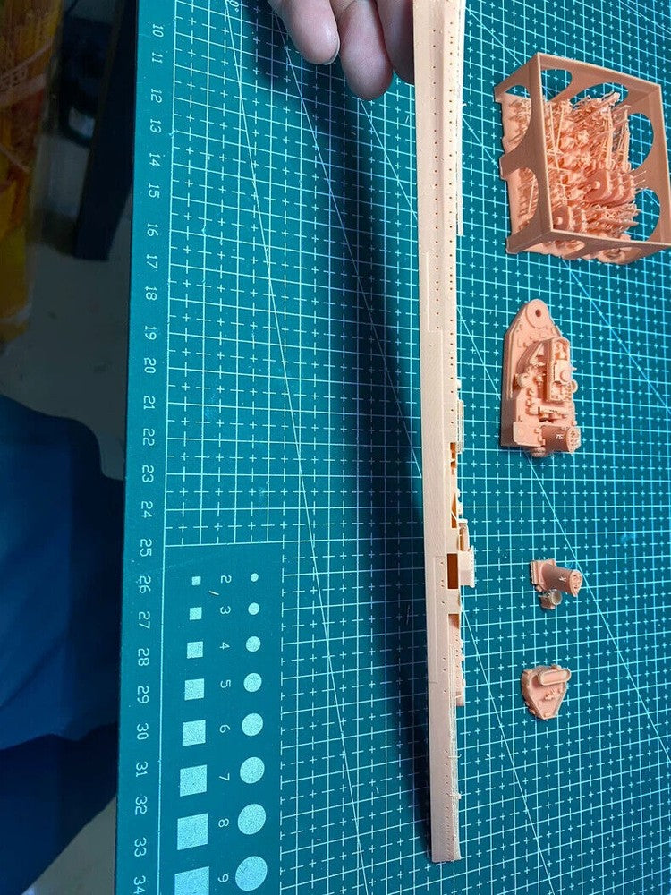 3d Printed 1/700 Hms Southampton Light Cruiser C83(full Hull/waterline)