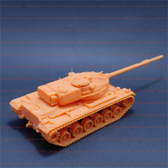 3d Printed 1/72/144 M48 Tank with 120mm (Gun) Unpainted Kit