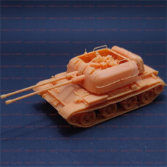 1/72/144 Russian ZSU-57-2 Self-Propelled Anti-Aircraft Gun Unpainted Kit