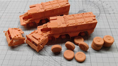 3d Printed 1/72/87 Kamaz Typhoon-K 6x6 Armoured Truck ﻿Unpainted Kit