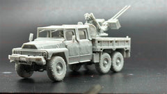 3d Printed 1/72 TPK-6.41 Anti-Aircraft Pickup Truck Unpainted Kit
