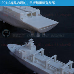 3d Printed Kits 1/700/1250/2000 China's Type 901 Combat Support Ship Hulunhu