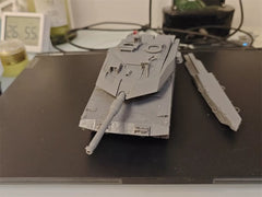 3d Printed 1/48 Sweden Stridsvagn 122B+ Main Battle Tank Unpainted Kit