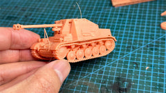3d Printed 1/72 Marder II Unpainted Kit