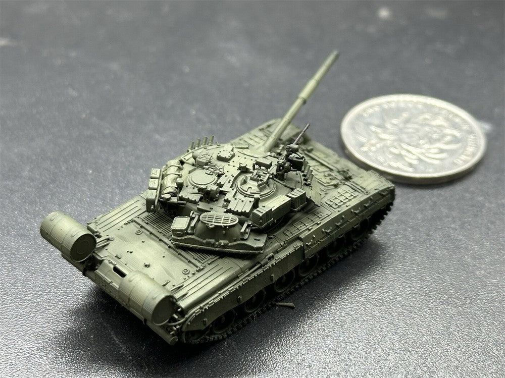 1/144 Russian T-80U Main Battle Tank Painted Finished Model