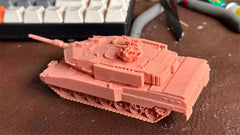 3d Printed 1/72 Leopard 2 Main Battle Tanks Improved Version Unpainted Kit