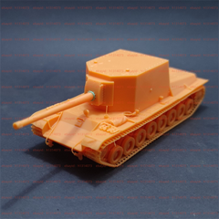3d Printed 1/72/144 SU-100Y Self-Propelled Gun (Tank Destroyer) Unpainted Kit