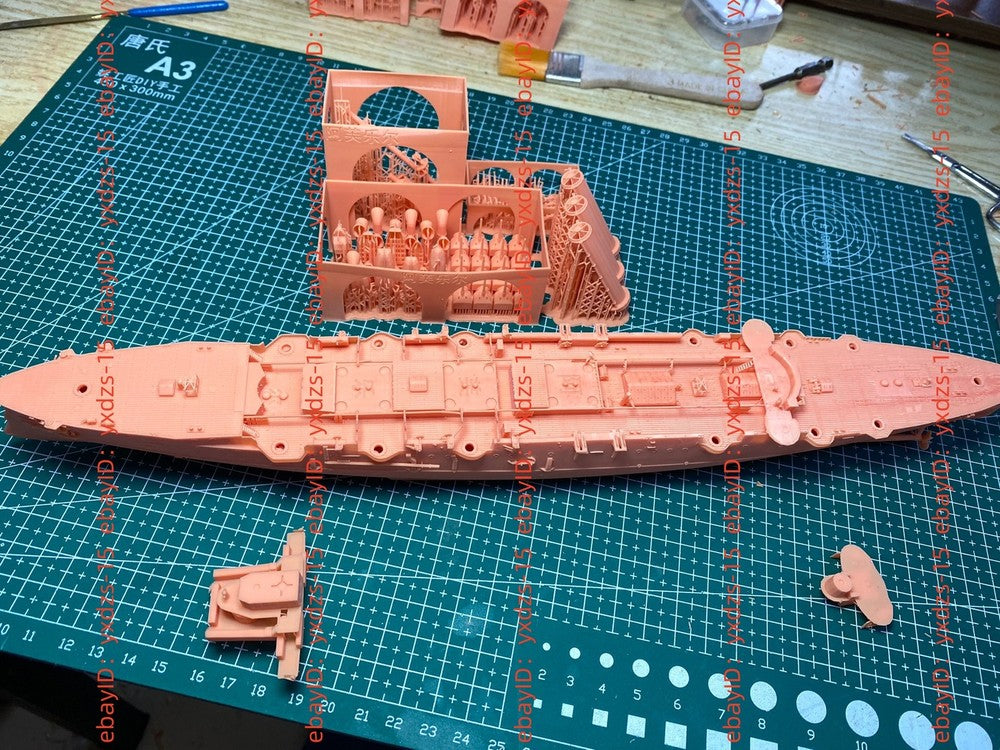 3d Printing Kit 1/200 Soviet Aurora Cruiser(full Hull/waterline)