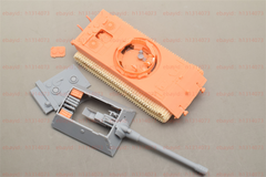 3d Printed 1/72 Full Interior Structure E-100 Tank Model Unpainted Kit