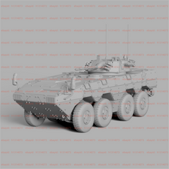 3d Printed 1/72/144 ZBL-09 8×8 Wheeled Infantry Fighting Vehicle Unpainted Kit