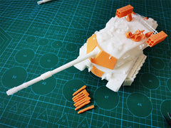 3d Printed 1/35/72 Italian F-series CC3 Minotaur Tank Kit