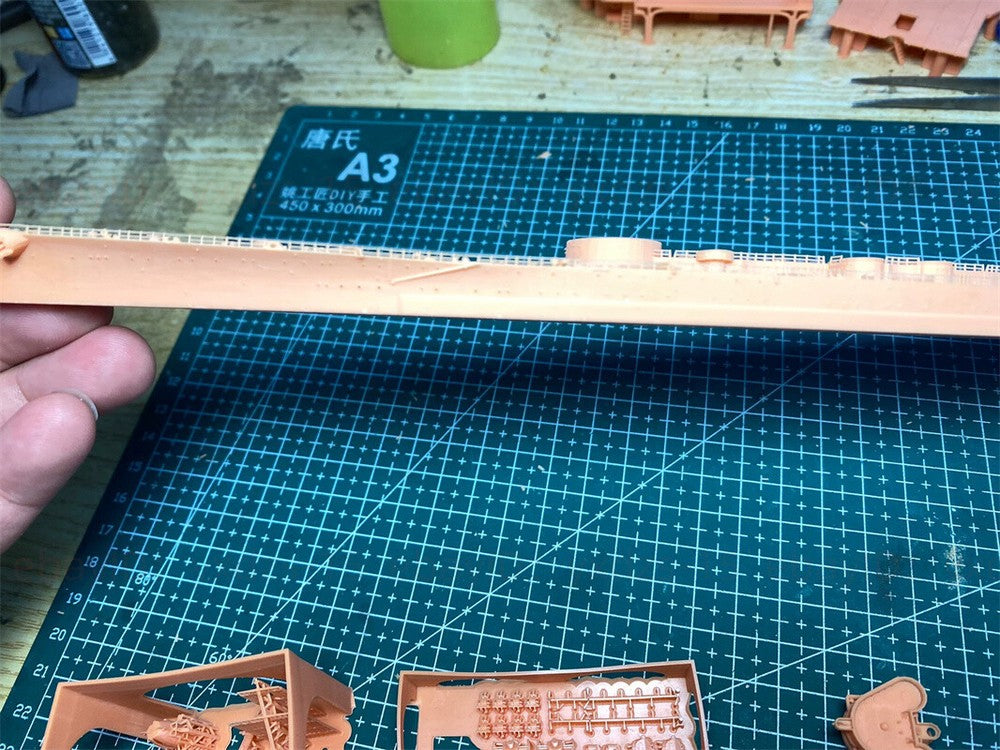 3d Printed 1/700 Italian battleship Lepanto(full Hull/waterline)
