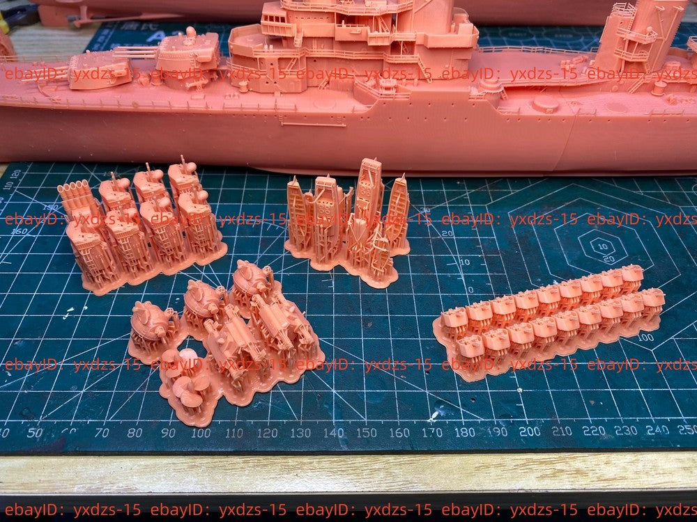3d Printed Kits 1/700 Soviet Sverdlov Class 68bis Cruiser(full Hull/waterline)