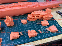 3d Printed Kits 1/700 Soviet Sverdlov Class 68bis Cruiser(full Hull/waterline)