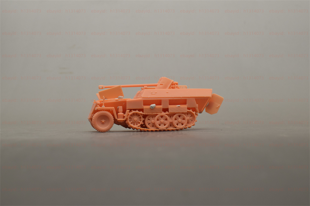 3d Printed 1/72 Sd.Kfz.250 Ausf. B with PaK38 Unpainted Kit