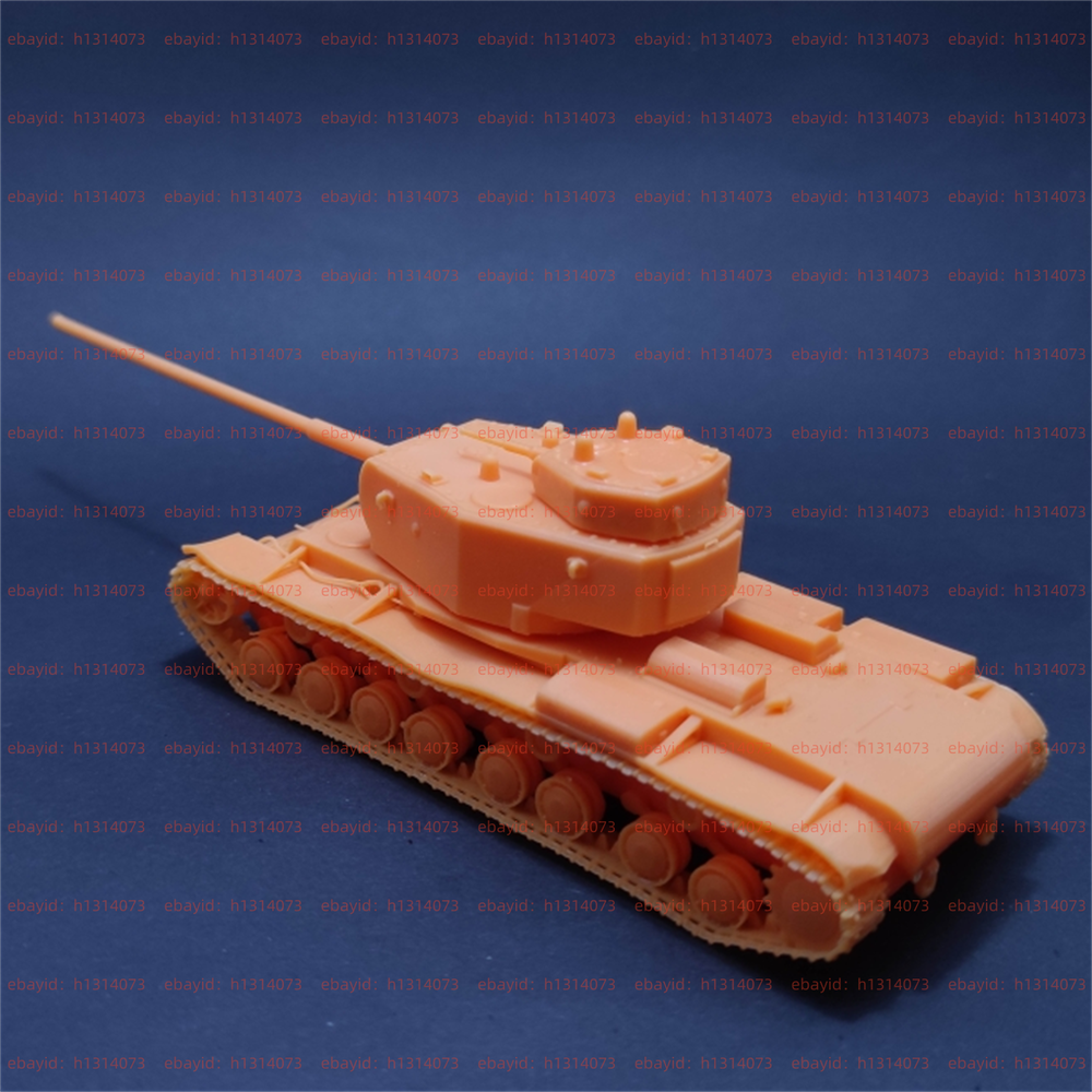 3d Printed 1/72/144 Soviet KV-4 with 107mm (Gun) Unpainted Kit